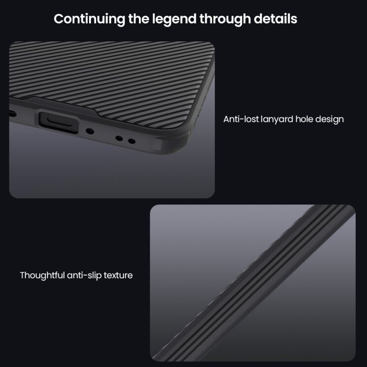 Защитный чехол NILLKIN CamShield Pro для OnePlus 15 - Black: фото 13 из 16