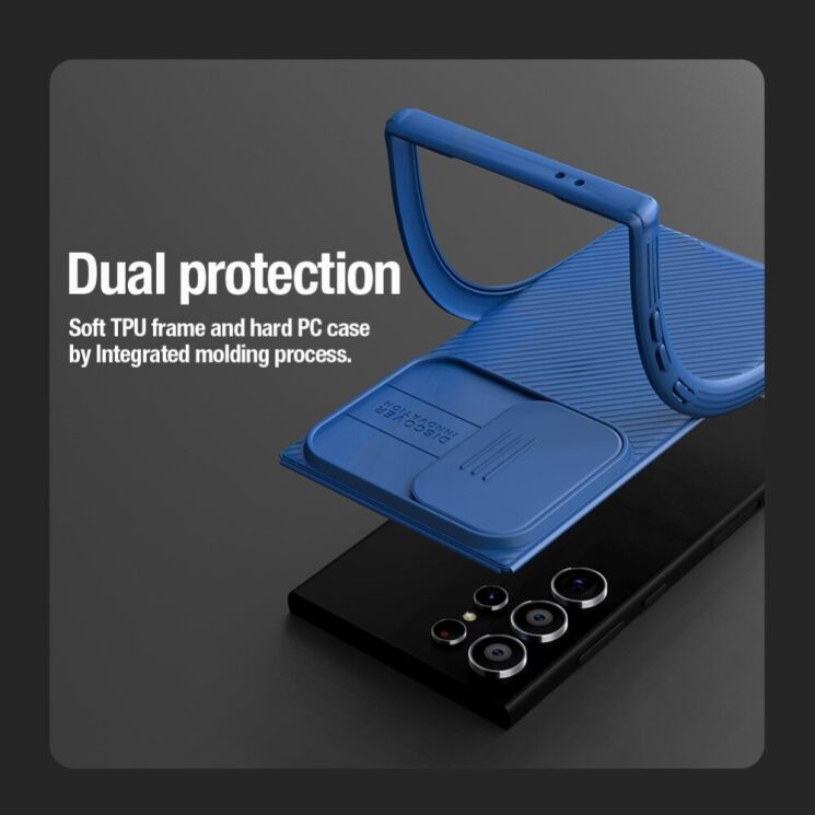 Захисний чохол NILLKIN CamShield Pro with Magnetic Attachment для Samsung Galaxy S24 Ultra - Black: фото 13 з 20