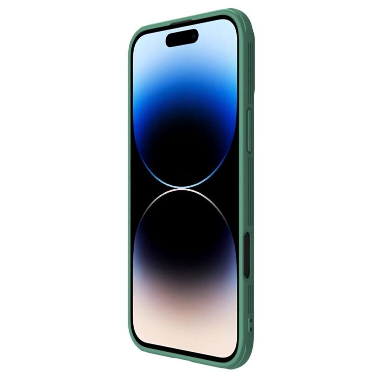 Защитный чехол NILLKIN CamShield Pro (with MagSafe Support) для Apple iPhone 16 Pro Max - Green: фото 4 из 19