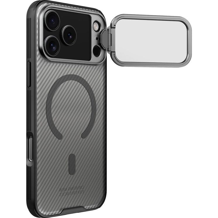 Захисний чохол NILLKIN CamShield Prop Magnetic (Clear Version) для iPhone 18 Pro Max / 17 Pro Max - Black (423823B) Захисний чохол NILLKIN CamShield Prop Magnetic (Clear Version) для iPhone 18 Pro Max / 17 Pro Max - Black: фото 5 з 18