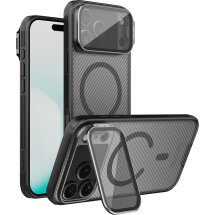 Захисний чохол NILLKIN CamShield Prop Magnetic (Clear Version) для iPhone 18 Pro Max / 17 Pro Max - Black: фото 1 з 18