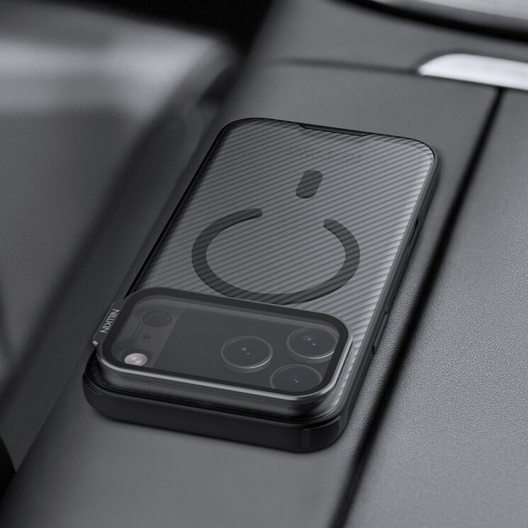 Захисний чохол NILLKIN CamShield Prop Magnetic (Clear Version) для iPhone 18 Pro Max / 17 Pro Max - Black (423823B) Захисний чохол NILLKIN CamShield Prop Magnetic (Clear Version) для iPhone 18 Pro Max / 17 Pro Max - Black: фото 17 з 18