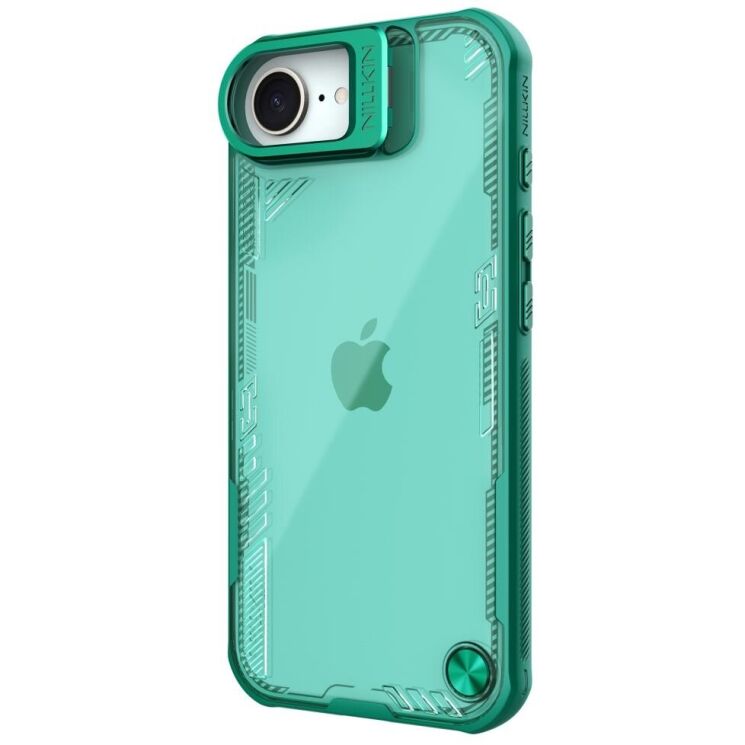 Захисний чохол NILLKIN Iceblade Prop (Precise Cut-out) для Apple iPhone 16e - Green: фото 3 з 17