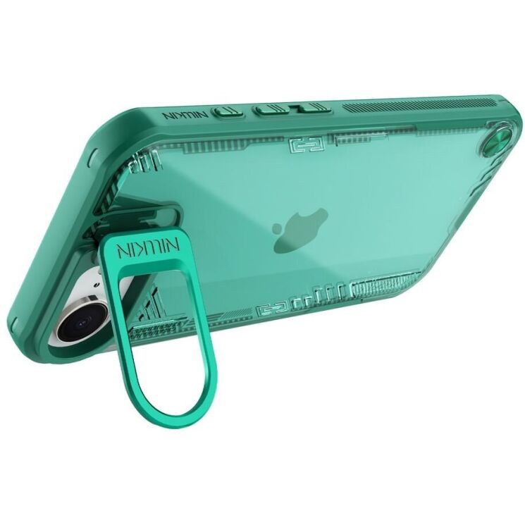 Захисний чохол NILLKIN Iceblade Prop (Precise Cut-out) для Apple iPhone 16e - Green: фото 4 з 17