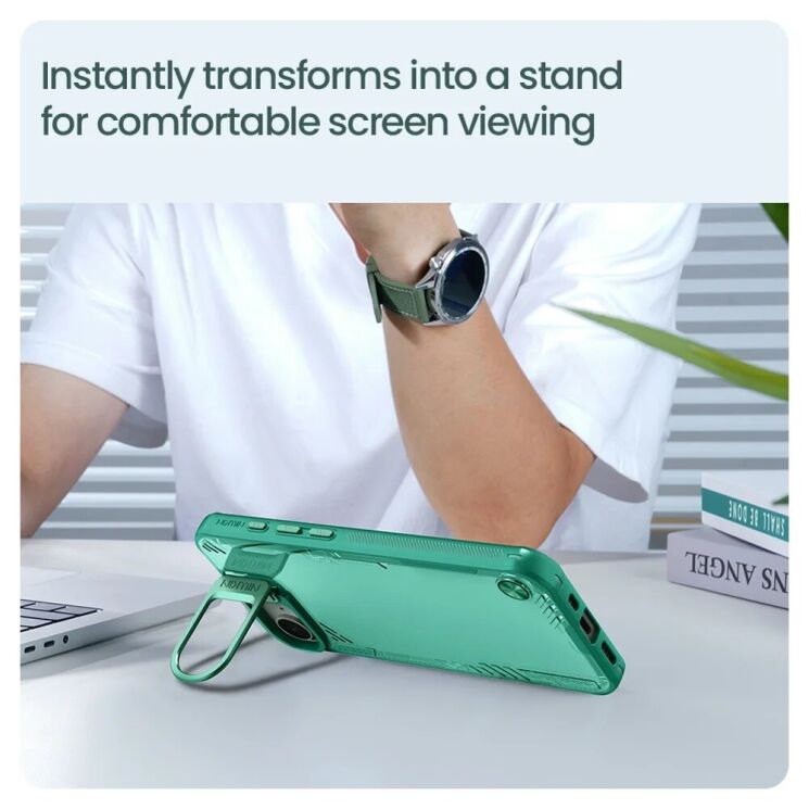 Захисний чохол NILLKIN Iceblade Prop (Precise Cut-out) для Apple iPhone 16e - Green: фото 15 з 17