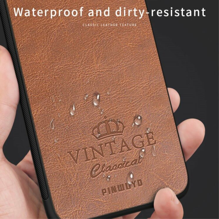 Защитный чехол PINWUYO Vintage Case для Samsung Galaxy S20 (G980) - Brown: фото 11 из 14