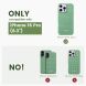 Защитный чехол Pitaka Ultra-Slim Case для Apple iPhone 16 Pro KI1601PFOR - Forest Green (366230G). Фото 7 из 9