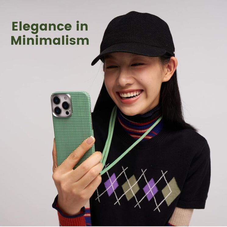 Защитный чехол Pitaka Ultra-Slim Case для Apple iPhone 16 Pro KI1601PFOR - Forest Green: фото 9 из 9