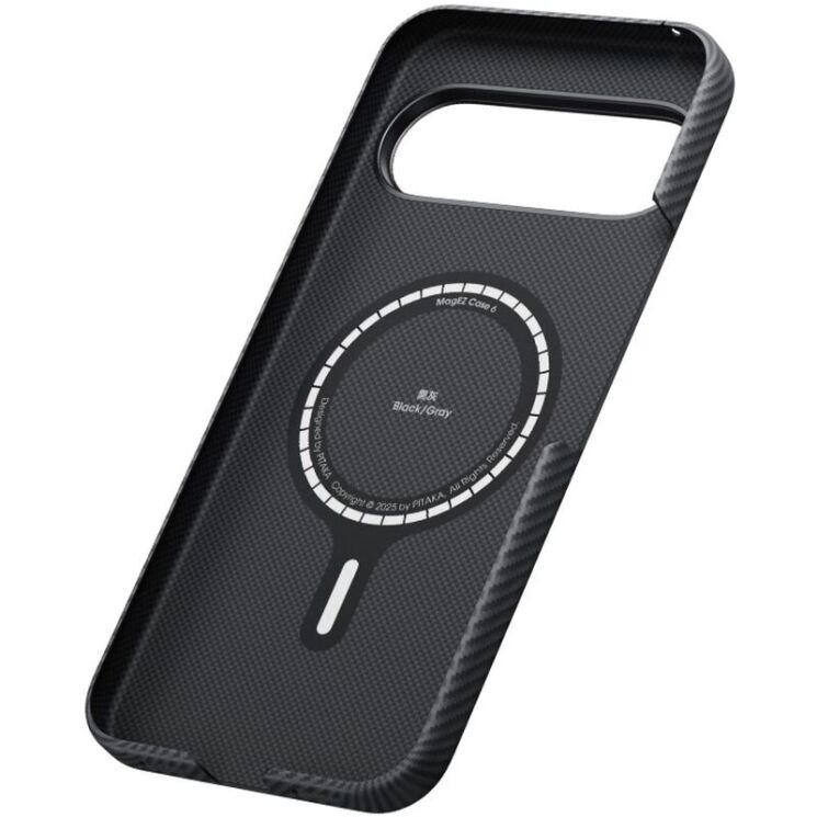 Захисний чохол Pitaka Ultra-Slim Case для Google Pixel 10 / 10 Pro (GPB2501) - Black / Grey (Twill): фото 4 з 12