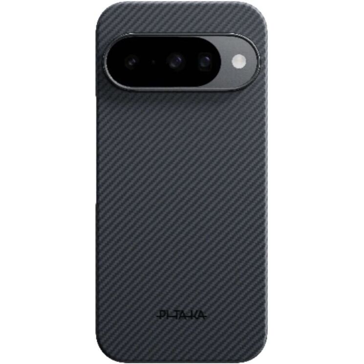 Захисний чохол Pitaka Ultra-Slim Case для Google Pixel 10 / 10 Pro (GPB2501) - Black / Grey (Twill): фото 1 з 12