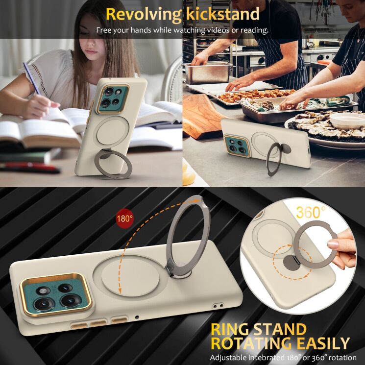 Защитный чехол Reframe Draco Casе для Motorola Edge 50 - White: фото 6 из 8