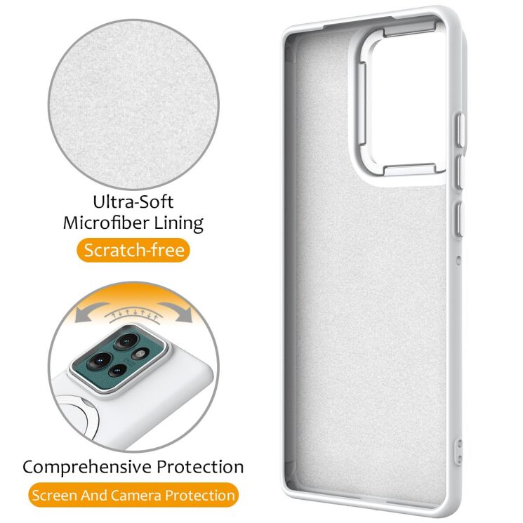 Защитный чехол Reframe Draco Casе для Motorola Edge 50 - White: фото 4 из 8