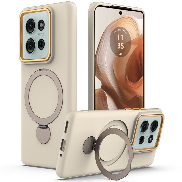 Захисний чохол Reframe Draco Casе для Motorola Moto G75 - Apricot: фото 1 з 8