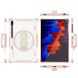Защитный чехол Reframe Kickstand Strap для Samsung Galaxy Tab S7 FE / S7 Plus / S8 Plus / S9 Plus (T730/736/800/806/970/975/810/816) - Pink (252241P). Фото 7 из 19