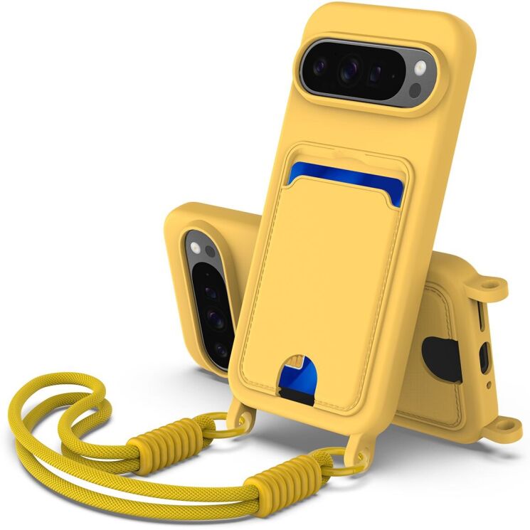 Захисний чохол Reframe Silicone Holder для Google Pixel 9 Pro XL - Yellow: фото 1 з 7
