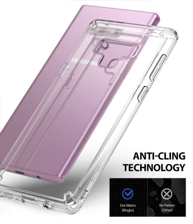 Захисний чохол RINGKE Fusion для Samsung Galaxy Note 9 (N960) - Transparent: фото 7 з 8
