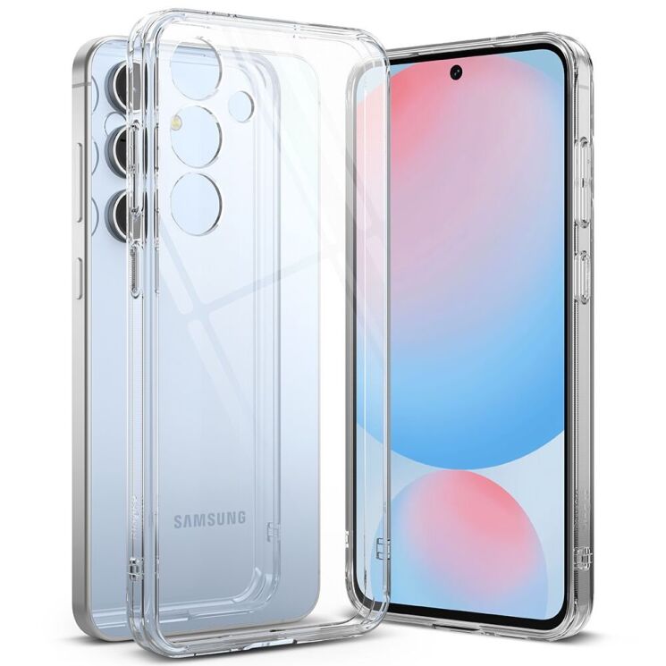 Захисний чохол Ringke Fusion для Samsung Galaxy S24 FE (S721) 8800274964549 - Clear: фото 1 з 14