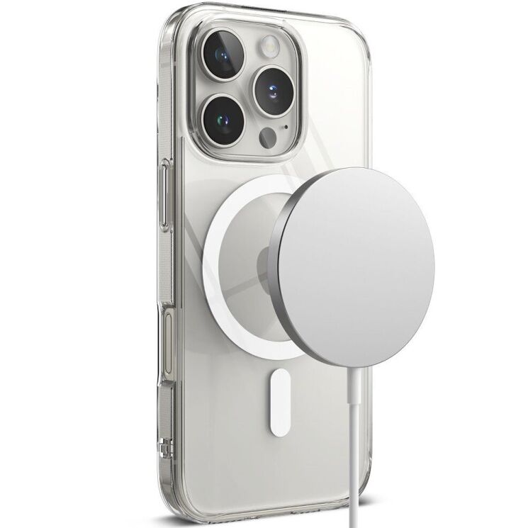 Защитный чехол Ringke Fusion Magnetic для Apple iPhone 16 Pro (8809961789809) - Clear: фото 3 из 16