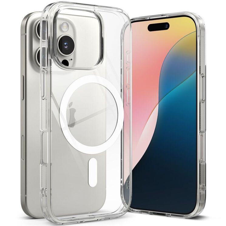 Защитный чехол Ringke Fusion Magnetic для Apple iPhone 16 Pro (8809961789809) - Clear: фото 2 из 16