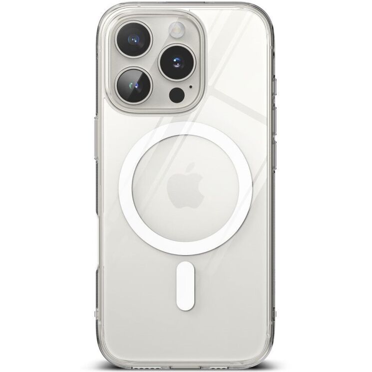 Защитный чехол Ringke Fusion Magnetic для Apple iPhone 16 Pro (8809961789809) - Clear: фото 4 из 16