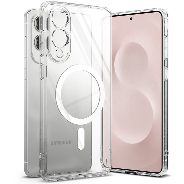 Захисний чохол Ringke Fusion Magnetic для Samsung Galaxy S25 Edge (S937) 8800293854333 - Clear: фото 2 з 19