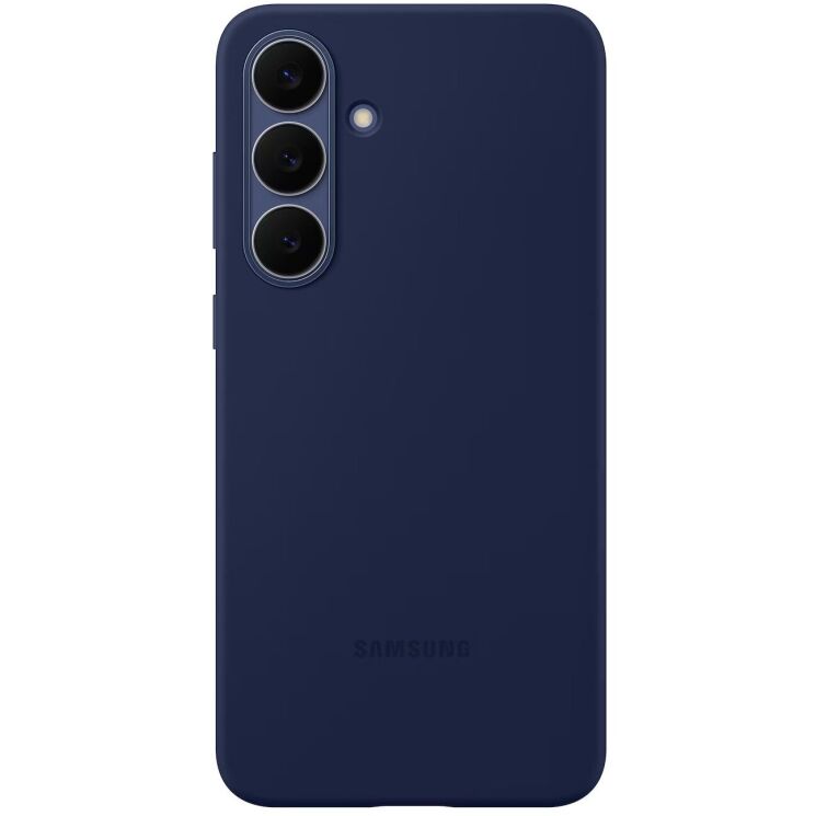 Защитный чехол Silicone Case для Samsung Galaxy S25 FE (S731) EF-PS731CNEGWW - Dark Blue: фото 1 из 6