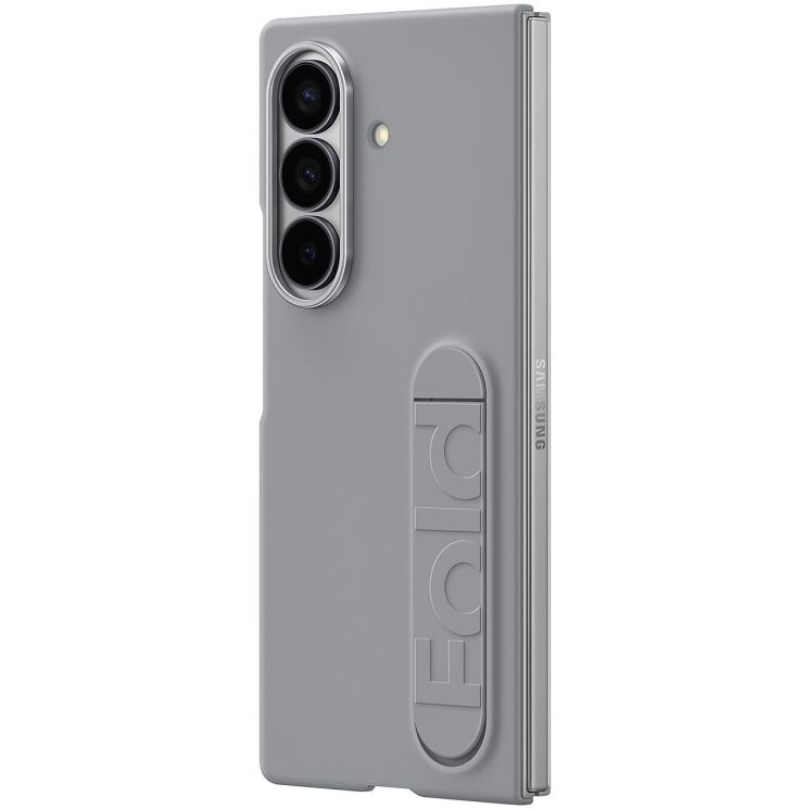 Защитный чехол Silicone Case (FF) для Samsung Galaxy Fold 7 (EF-MF966CJEGUA) - Gray: фото 4 из 6