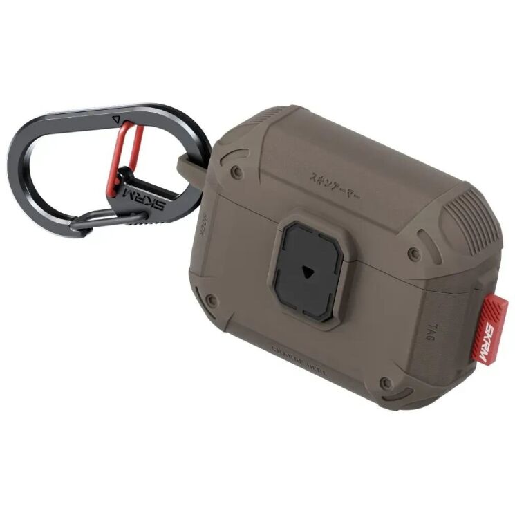 Защитный чехол SKINARMA MECHA LE для AirPods Pro 3 - BIRCH: фото 1 из 6