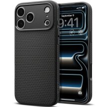 Захисний чохол Spigen Liquid Air для iPhone 18 Pro Max (ACS12111) - Matte Black: фото 1 з 12
