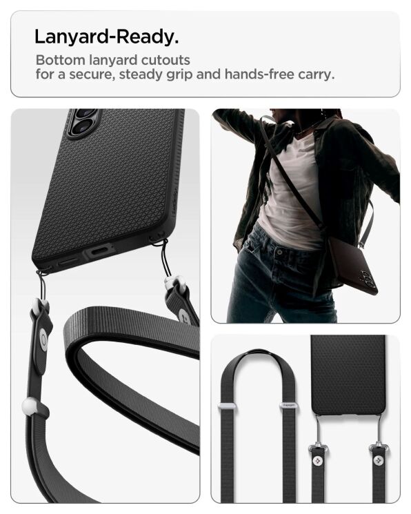 Защитный чехол Spigen Liquid Air (MagFit) для Samsung Galaxy S26 Plus (S947) ACS10706 - Abyss Green: фото 16 из 16