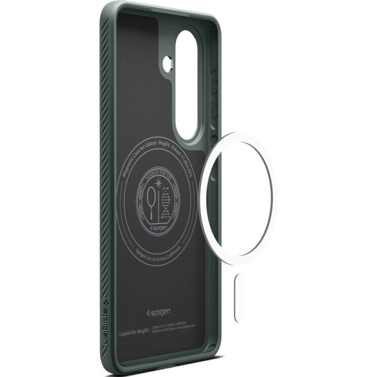 Защитный чехол Spigen Liquid Air (MagFit) для Samsung Galaxy S26 Plus (S947) ACS10706 - Abyss Green: фото 4 из 16