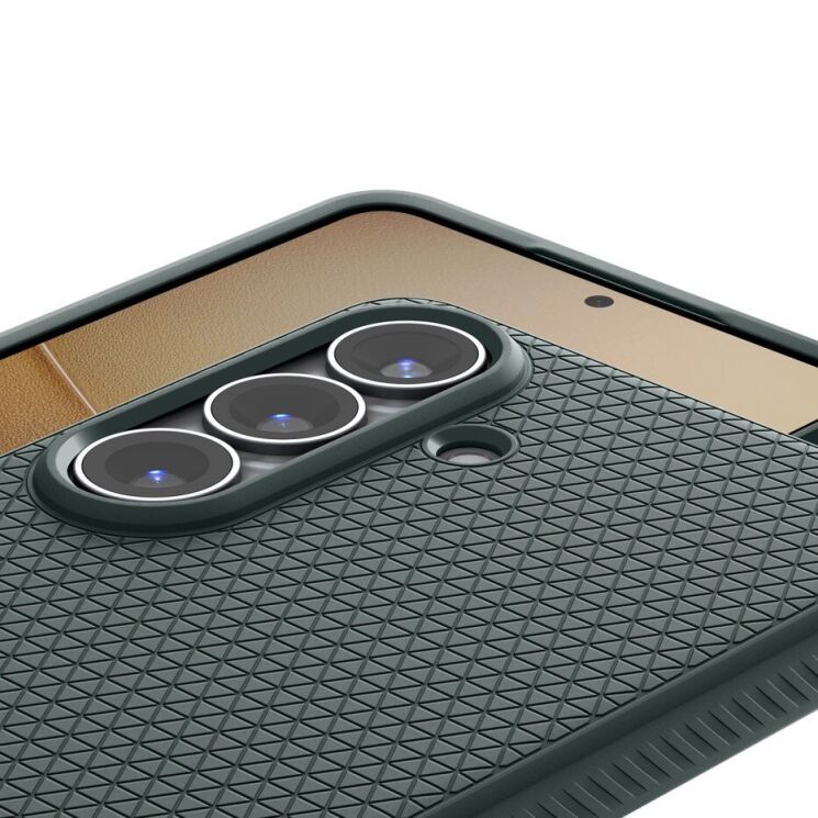 Защитный чехол Spigen Liquid Air (MagFit) для Samsung Galaxy S26 Plus (S947) ACS10706 - Abyss Green: фото 8 из 16