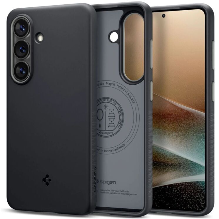 Защитный чехол Spigen Nano Pop (MagFit) для Samsung Galaxy S26 (S942) ACS11066 - Black Sesame: фото 1 из 14