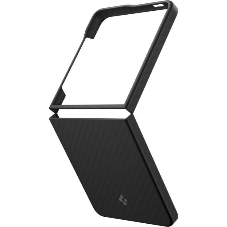 Защитный чехол Spigen (SGP) AirSkin Aramid для Samsung Galaxy Flip 7 (ACS09564) - Black: фото 10 из 22