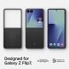 Защитный чехол Spigen (SGP) AirSkin Aramid для Samsung Galaxy Flip 7 (ACS09564) - Black (383932B). Фото 16 из 22