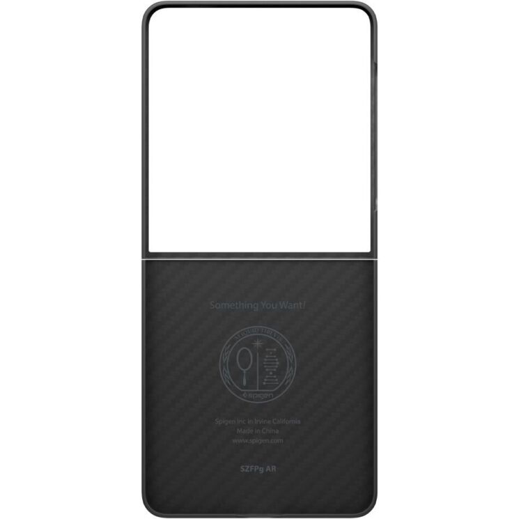 Защитный чехол Spigen (SGP) AirSkin Aramid для Samsung Galaxy Flip 7 (ACS09564) - Black: фото 12 из 22
