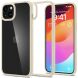 Защитный чехол Spigen (SGP) Crystal Hybrid для Apple iPhone 15 Plus - Sand Beige (329490Z). Фото 1 из 14