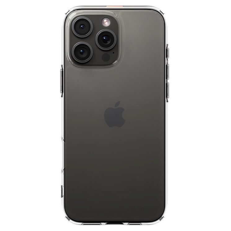 Защитный чехол Spigen (SGP) Crystal Hybrid для Apple iPhone 16 Pro Max (ACS08028) - Crystal Clear: фото 2 из 13