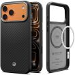Защитный чехол Spigen Enzo Aramid T (MagFit) для iPhone 17 Pro Max (ACS09905) - Black Silver (389227BS)