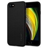 Захисний чохол Spigen (SGP) Liquid Air для Apple iPhone SE 2 / 3 (2020 / 2022) / iPhone 8 / iPhone 7 - Black (226681B)