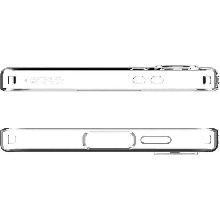 Захисний чохол Spigen (SGP) Liquid Crystal для Samsung Galaxy S24 FE (S721) - Transparent: фото 10 з 16