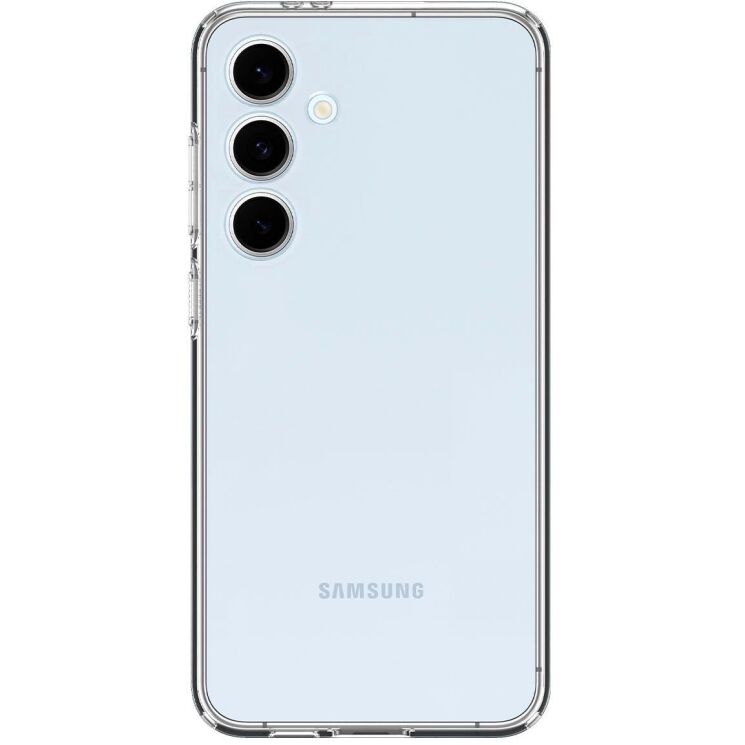 Захисний чохол Spigen (SGP) Liquid Crystal для Samsung Galaxy S24 FE (S721) - Transparent: фото 2 з 16