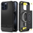Защитный чехол Spigen (SGP) Rugged Armor (MagFit) для Apple iPhone 15 Pro - Matte Black (339503B)