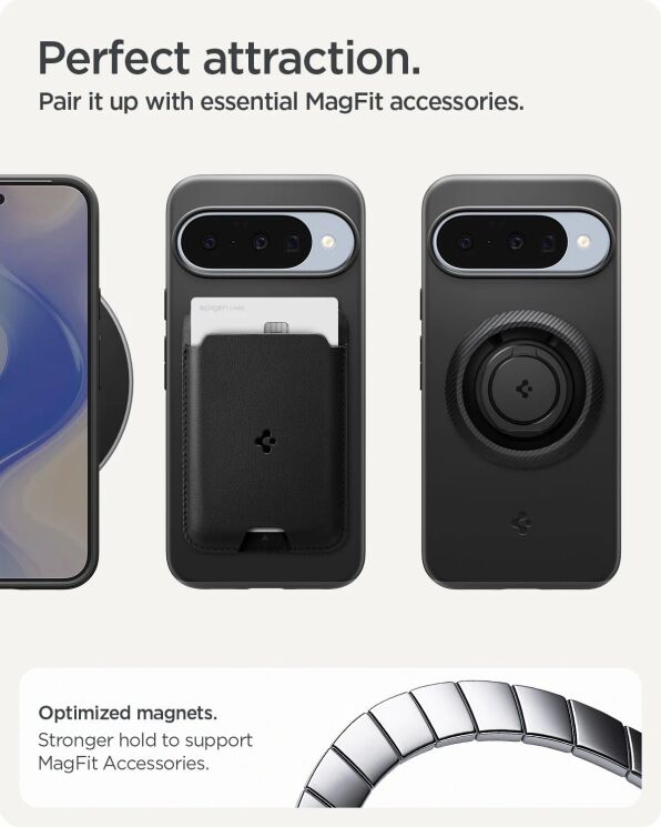 Захисний чохол Spigen (SGP) Thin Fit (MagFit) для Google Pixel 10 / 10 Pro (ACS09699) - Black: фото 19 з 19