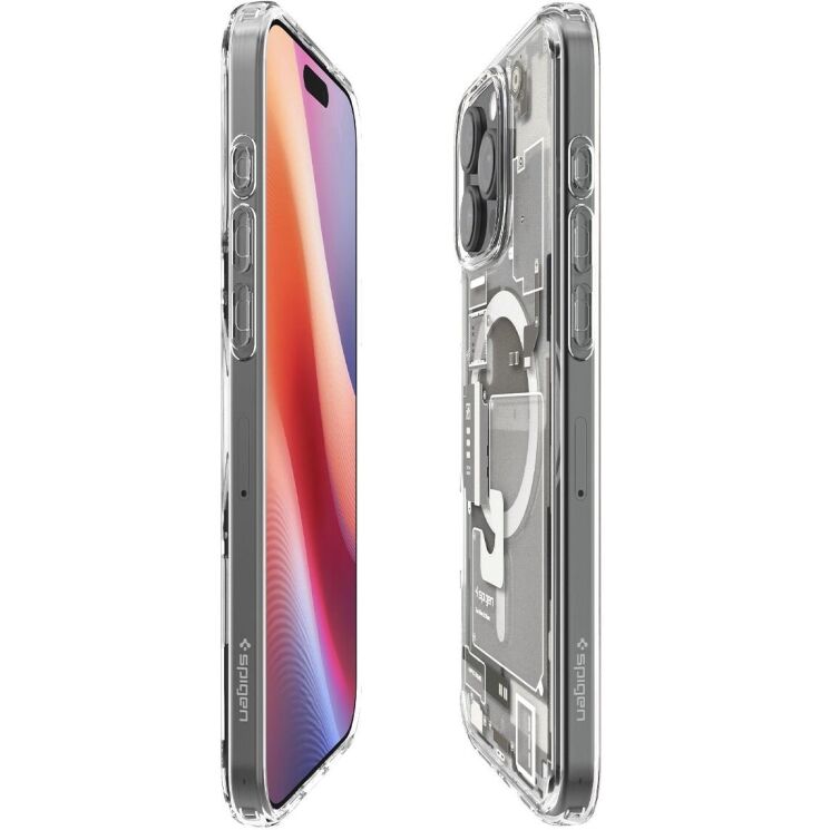 Захисний чохол Spigen (SGP) Ultra Hybrid Zero One (MagFit) для Apple iPhone 16 Pro Max - Natural Titanium: фото 5 з 13
