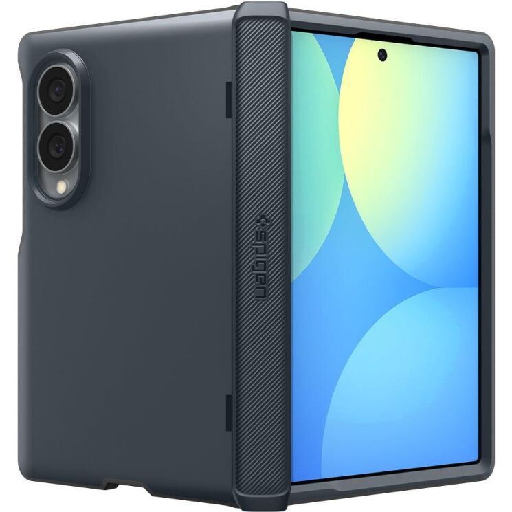 Защитный чехол Spigen Slim Armor Pro (MagFit) для Samsung Galaxy Fold 8 (ACS11951) - Metal Slate (424555L) Защитный чехол Spigen Slim Armor Pro (MagFit) для Samsung Galaxy Fold 8 (ACS11951) - Metal Slate: фото 2 из 14