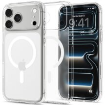 Защитный чехол Spigen Ultra Hybrid MagSafe для iPhone 18 Pro (ACS12161) - Frost White: фото 1 из 13