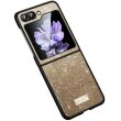 Захисний чохол SULADA Dazzling Glittery (FF) для Samsung Galaxy Flip 6 - Gold (357508F)