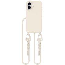 Защитный чехол Tech-Protect Magnecklace MagSafe для Apple iPhone 16 - Cosmic Latte: фото 1 из 6