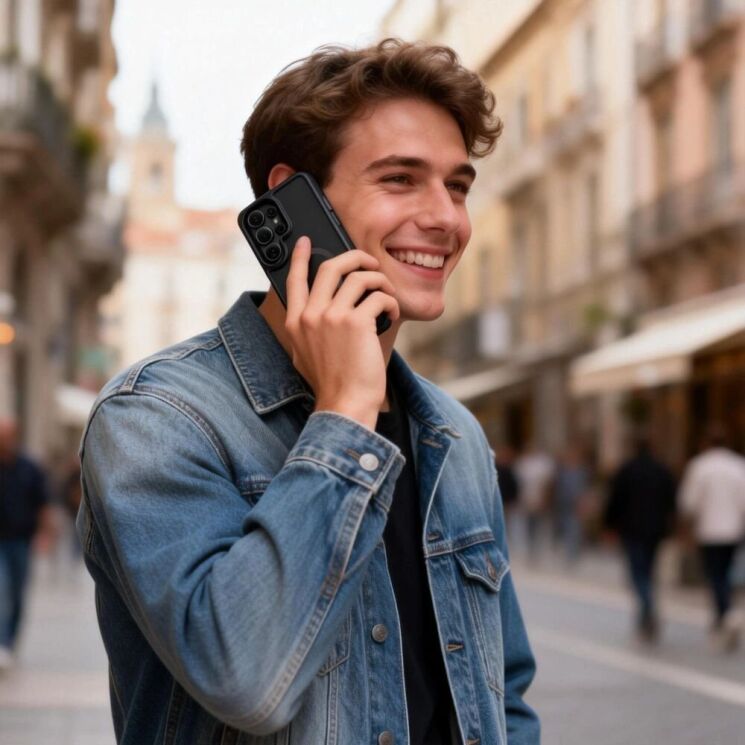 Защитный чехол Tech-Protect MagRack MagSafe для Samsung Galaxy S26 Ultra (S948) - Matte Black: фото 8 из 9